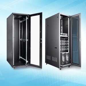 Tủ Mạng Treo Tường Giá Rẻ 9U Sâu D450 Cửa Lưới